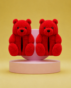 Chaussons Ours Rose