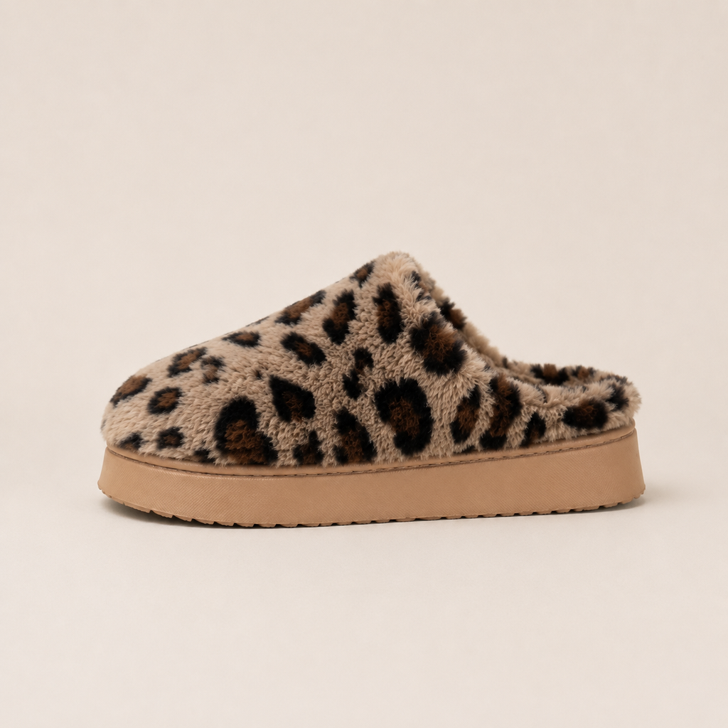 🐆 Pantoufles Léopard Maison Orlina