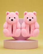 Chaussons Ours Rose
