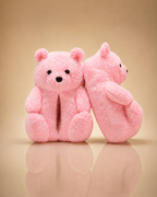 Chaussons Ours Rose