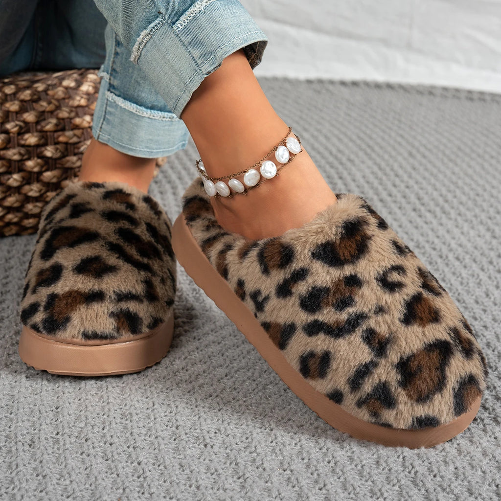 🐆 Pantoufles Léopard Maison Orlina